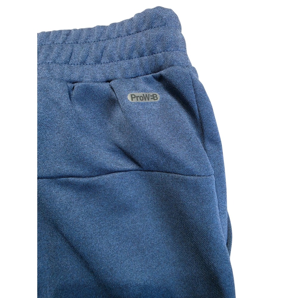 Spyder Active ProWeb Mens XXL Blue Heathered Athletic Jogger Pants Zipper Pocket - Picture 5 of 9